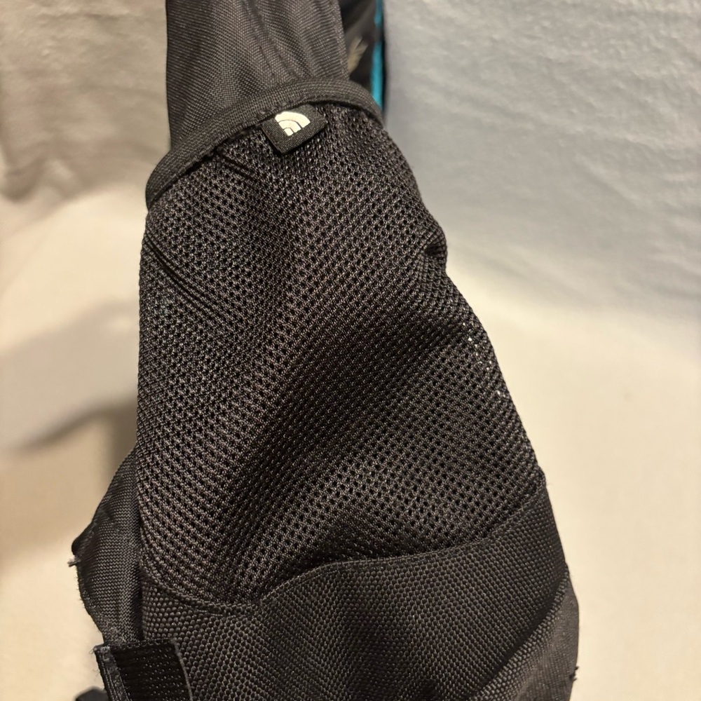 The North Face Black Jester Backpack with Teal Trim - Picture 9 of 12